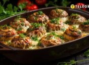 Фаршировані гриби стануть окрасою вашого столу  (зображення створено за допомогою ШІ)