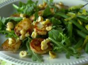 Морские гребешки с ореховым маслом