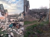 Такие фото разрушений в Головчино публикуют росСМИ