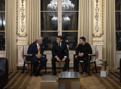 Трамп, Макрон та Зеленський