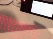 Чехол с лазерной клавиатурой для iPhone 6 (Видео)