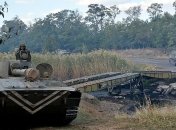 Карта АТО: Боевики обстреляли из танков силы АТО под Авдеевкой