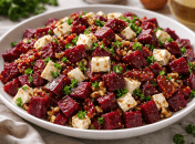 Салат со свеклой и фетой