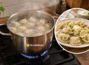 Сваренные пельмени