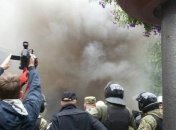 МВД Украины опубликовало видео столкновений и задержаний 9 мая в Киеве