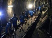 В метрополитене Барселоны состоялся забег в честь 90-летия подземки