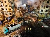 В Днепре российская ракета попала в жилой дом