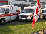 Канада передала Украине 10 карет скорой помощи