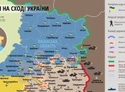 Карта АТО на востоке Украины (8 февраля)