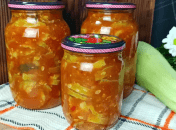 Кабачки в пікантному соусі