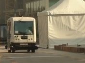 Автобус будущего тестируют в Арабских Эмиратах (Видео)