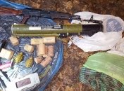 "Харьковский партизан" сдался СБУ и выдал схрон с оружием (Видео)