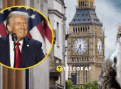 Дональд Трамп, кот Ларри