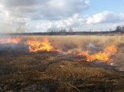 Из-за поджога сухой травы в Черниговской области сгорело несколько домов
