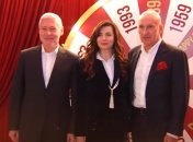 Ігор Терехов та Ганна Кузнєцова прийшли привітати Олександра Ярославського