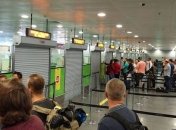 В "Борисполе" образовались огромные очереди