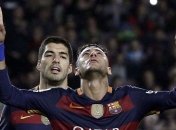 Суарес, Месси и Неймар поиздевались над "Спортингом" (Фото)