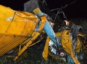 В Волынской области разбился самолет "Z-37", пилот погиб на месте