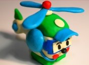 Как слепить мультяшных робокаров из пластилина (видео)