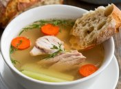 Бульйон виходить ідеально прозорим