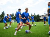 Тренировка олимпийской сборной Украины