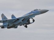 В Украине разбился истребитель Су-27