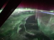 NASA показало снимок северного сияния над Канадой