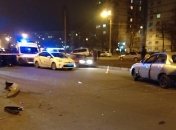 В Харькове пьяный водитель пытался скрыться с места ДТП