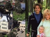 Замок Пугачевой и Галкина в подмосковной деревне Грязь