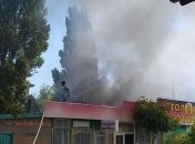 В курортной Затоке горела база отдыха 