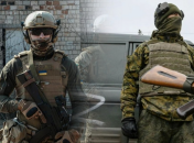 Український захисник і службовець країни-агресора