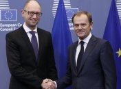 Яценюк встретится с Туском в четверг