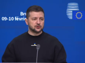 Владимир Зеленский на пресс-конференции в Брюсселе 9 февраля