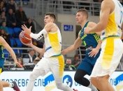 Украина уверенно обыграла Словению в отборе на чемпионат мира по баскетболу