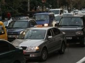 Киев стоит в пробках, центр города парализован