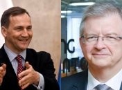 Сикорский посмеялся над российским послом