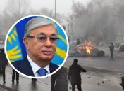 Токаев заявил, что в городах Казахстана орудует около 20 000 "бандитов"