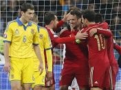 Украина проиграла Испании и сыграет в плей-офф отбора на Евро-2016