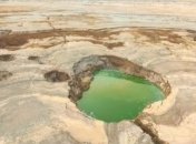 У Мертвого моря появились тысячи карстовых воронок