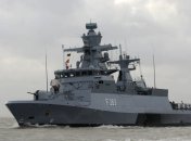 Корвет "Емден" ВМС Німеччини між постраждати від диверсій