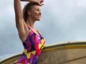 Оля Полякова вместе с дочкой занялись новым видом спорта