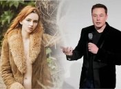 На фото - Наташа Бассетт и Илон Маск