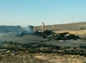 Появились фото с места катастрофы российского самолета в Египте
