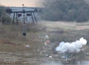 БПЛА з таємничим снарядом