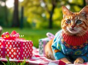 С днем рождения котику