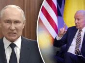 Владимир Путин и Джо Байден (слева направо)