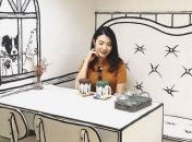 Необычное кафе, посетители которого попадают в нарисованную реальность (Фото)