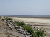 Так виглядає зараз Каховське водосховище