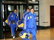 Сборная Украины уже в Бельгии