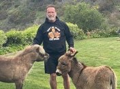 "Лулу исполнился год": Арнольд Шварценеггер мило поздравил свою ослицу (Видео)